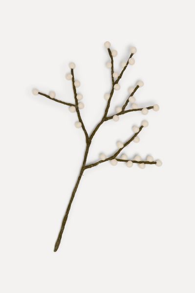 Hovedbilde Ullfilt Grein med Bær, Mose/Snø 46cm